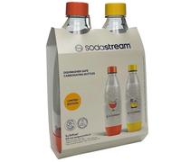 Sodastream FUSE 2 packs de bouteilles 1L jaune/orange