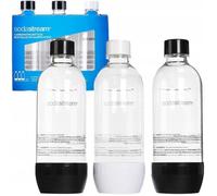 Bouteilles - Sodastream - Lot de 3 x 1L - Compatibles Jet Cool Terra Spirit Fizzi Easy Source One Touch - Réutilisables