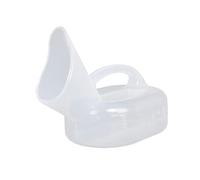 Bouteilles urinales portables, Bouteille d'urine réutilisable anti-déversement, Portable, for hommes et femmes, transparente, 1000ml