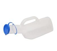 Bouteilles urinales portables, Urinoirs portatifs de bouteille d'urine for les hommes incontinence anti-déversement réutilisable 1000 ml Transparent