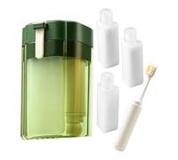 Bouteilles Voyage Individuelles | Ensemble de contenants portables rechargeables et étanches - Flacons de Voyage pour Shampoing et Après-Shampoing | Pour Maison Hôtel Salle Bain Salle Sport Douche Bai