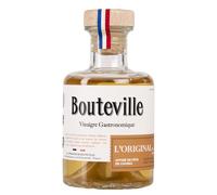 Bouteville Vinaigre Gastronomique L'Original 200ml - Affiné en Fûts de Cognac, Élaboration Artisanale en Charente, Cépage Ugni Blanc avec Notes Fruitées et Équilibrées