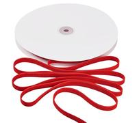 Boutigem Ruban de velours double face de 18 m de long pour emballage cadeau, mariage, Noël, nœuds pour cheveux, bouquet, décoration de fête, brique réfractaire
