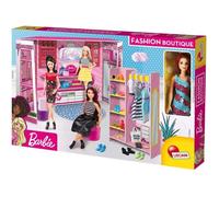 Lisciani – Kit créatif Boutique de Mode Barbie – Poupée, tissus et accessoires