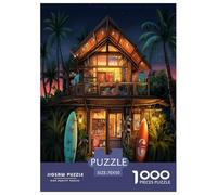 Boutique de Plage Puzzle 1000 Pièces Educa Jouet en Bois Cadeau Unique Décoration Intérieure Jeu Éduchatif Challenge Toy pour Adultes Et Enfants À Partir De 12 Ans 70x50cm/1000pcs