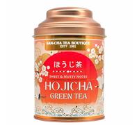 Boutique de thé Sancha, thé vert feuille, thé vert torréfié premium, TA vert japonais, délicieuses notes chaudes ou froides, notes sucrées et noix, 50 g de feuilles en vrac
