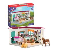 Boutique d'équitation pour chevaux schleich, Coffret schleich avec 67 éléments inclus dont 1 cheval schleich, coffret figurines