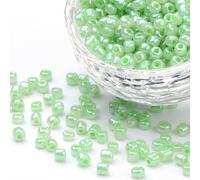 BOUTIQUE DES COULEURS Sachet DE 33g Environ 450 Perles DE ROCAILLES Verte DIAMETRE 4mm 6/0 - Creation Perles
