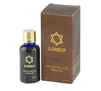 Boutique d'huile d'onction fabriquée à la main en Terre Sainte d'Israël - Ingrédients 100 % naturels, huile d'olive vierge pure, parfums de la Sainte Bible - Exercices spirituels, Cassia - 30 ml