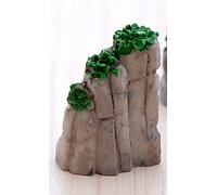 Boutique d'isacrea Miniature en RESINE : Rocher 2 * 1.5cm Hauteur 3cm (02)