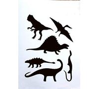 Boutique d'isacrea Pochoir Plastique 18 * 12cm : Animaux (10)