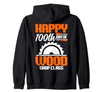 Boutique Enseignant Woodworker Happy Day Wood Shop Professeur Sweat à Capuche