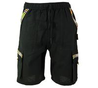Boutique-Guru, Short de Yoga éthnique Goastyle, Coton, Pantalons Pour Hommes