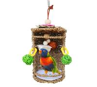 Boutique HAMACA pour - Cave à Oiseaux, Jouet Confortable pour Abri en Peluche | Bird Nest Impiccing Lit, Paille Chaude pour Petits Perroquets