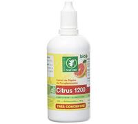 Boutique Nature - Complément Alimentaire - Extrait de pépins de Pamplemousse - Citrus 1200 BIO - Flacon Compte Gouttes de 100 ml - Apporte naturellement des BIOflavonoïdes