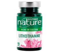 Boutique Nature - Complément Alimentaire - Lithothamne - 9 Gélules Végétales - Source de Calcium