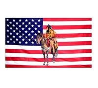 Boutique Premium Vintage Sur Horse Us De Trade Winds Usa Drapeau De Cour 90X150Cm Double Face Drapeaux De Maison Suspendre Bannière Cour Pour Cour Fêtes Extérieure