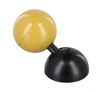 Bouton à bascule pour moteurs de voiture Push-to-Start - Convient aux interrupteurs standard - Fonctionne également sur les boutons d'alimentation PC et les commandes du moniteur (jaune)