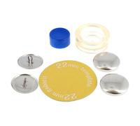 Bouton À Recouvrir En Métal 22 Mm Par 4