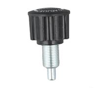 Bouton à ressort pour vélo d'appartement, pièce de rechange réglable, construction en acier et ABS, longueur totale de 6,5 cm, noir