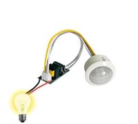 Bouton activé de mouvement de lumière, contrôleur de capteur de mouvement pour lumières, bouton d'éclairage de garage avancé haute sensibilité de la sensibilité | Contrôleur de détection de mouvement