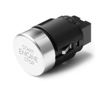Bouton Arrêt Interrupteur Démarrage Automatique d'Allumage Moteur pour Golf 7 E-Golf, Rond Pousser Voiture le Commutateur de Engine Start Stop Switch pour Volkswagen Tiguan Sharan 5N0959839