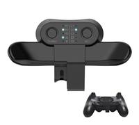 Bouton arrière sans Fil pour Manette PS-4, Bouton arrière, pagaies arrière pour Manette de Jeu PS-4, Turbo/mappage/Fonction mémoire//Prise Audio, Plug and Play.