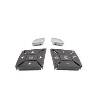 Bouton Audio Couvercle De Bouton De Volant Intérieur Noir, Garniture De Commutateur De Commande Pour Benz ML GL G L550 GL350 ML350 W166 W463