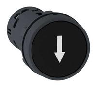 Bouton auto-rotatif noir flèche vers le bas Harmony XB7NA21343