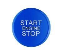 Bouton Autocollant Auto Compatible Avec Alfa Pour Romeo Pour Giulia Pour Stelvio Automobile Intérieur Autocollants ABS Voiture Moteur Démarrage Arrêt Bouton Poussoir Couvercle Garniture