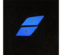 Bouton Autocollant Auto Compatible avec Benz pour C E classe pour W205 W213 GLC X253 accessoires intérieurs automatiques boutons commutation serrure porte voiture paillettes couvre autocollants