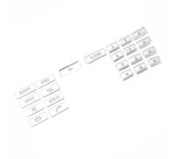 Bouton Autocollant Auto Compatible Avec Benz Pour CLS Classe E C218 W212 2012 2013 Auto Console Centrale Numéros De CD Bouton Couvercle Garniture Autocollants Accessoires Intérieurs