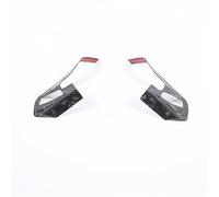 Bouton Autocollant Auto Compatible avec C&evrolet pour Corvette C8 Z51 Z06 2020 2021 2022 2023 Auto véritable fibre de carbone voiture volant bouton cadre couverture garniture autocollant