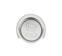 Bouton Autocollant Auto Compatible Avec Pour E46 E60 E39 F20 F21 F30 F31 F10 Démarrage Du Moteur De Voiture Bouton D'arrêt Couverture Anneau Autocollant Auto Décoration Voiture Décoration