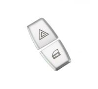 Bouton Autocollant Auto Compatible Avec Pour E70 E71 E84 E60 Pour X5 X6 X1 Pour Série 5 Voiture Avant Voyant D'avertissement Bouton De Commutation Couvre Garniture Autocollants Décor Intérieur