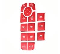 Bouton Autocollant Auto Compatible Avec Pour Panamera 2017 2018 2019 2020 2021 Style De Voiture Fenêtre Verre Lève-vitre Panneau De Commutation Bouton Autocollants Accessoires