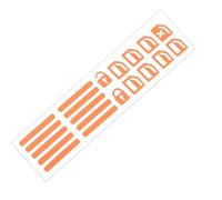 Bouton Autocollant Fluorescent Pour Bouton De Commande De Voiture Universel Autocollant Lumineux Pour Lève-vitre Accessoire De Décoration D'intérieur