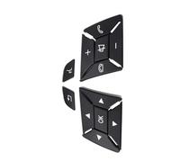 Bouton Autocollants Compatible Avec Benz Pour GLA X156 GLA180 GLA200 GLA250 GLA45 2013 2014 2015 2016 Autocollant Pour Garniture De Bouton De Volant De Voiture Accessoires