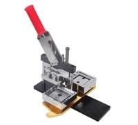 bouton badge Maker D'aimants de réfrigérateur rotatifs en métal et 1000 ensembles de matériaux pour aimants de réfrigérateur et coupe-carré 63,5 x 63,5 mm DIY Badge