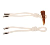 Bouton Bascule Décoratif à Coudre pour Manteau et Valise Blanche | Multifonctionnel, pour Projets de Couture et Bricolage Diy, Tissu et Plastique, Style Rétro