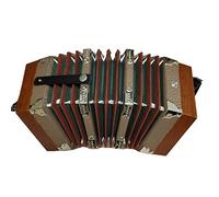 Bouton basse pour l'accordéon, 20 Buttons Piano Accordion With Carrying Bag Pack of 1 for Children & Adults