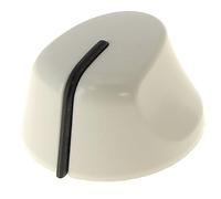 Bouton blanc 12h 481241278841 pour Table de cuisson Whirlpool