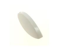 Bouton blanc ovale 77x2761 97710272 - four