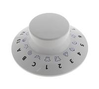 Bouton blanc pour Lave-linge Ariston