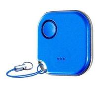 Shelly BLU Button1 Bleu - Bouton télécommande intelligente, Contrôleur Domotique Bluetooth, Commades et Scènes intelligentes, app iOS, Android, Compatible avec BTHome