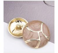 Bouton Bouton for vêtements for manteau de luxe strass boutons Embellisements for vêtements for vêtements Accessoires for femmes Blouse Boutons Bouton Poussoir ( Color : Brown , Size : 25mm-10pcs )