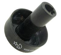 Bouton brûleur - SCHOLTES - C00144635 - Noir - Compatible CI66MI - Origine France