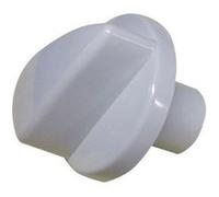 Bouton bruleurs gaz polar whit pour cuisiniere Whirlpool C00117535 Blanc G