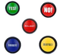 Bouton Bullshit, Oui, Désolé, Peut Avoir Un Effet Sonore, Farce, Outil De Fête À Domicile, Jouets Éducatifs Pour Enfants, Gadgets Amusants