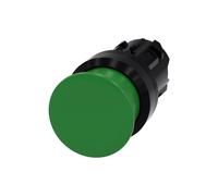 Siemens 3SU10001AD400AA0 3SU1000-1AD40-0AA0 Bouton-poussoir coup de poing collerette plastique bouton noir, vert 1 pc(s)